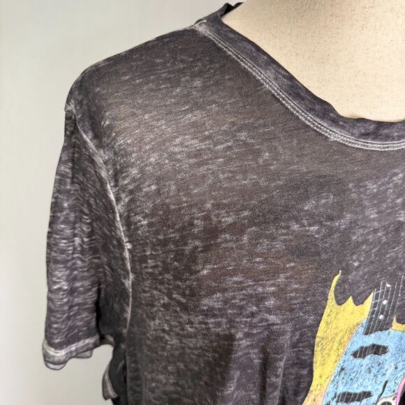 Fender Women's Neon Guitar T-Shirt, Size 4X, Short Sleeves, Gray, Lightweight - Picture 5 of 10